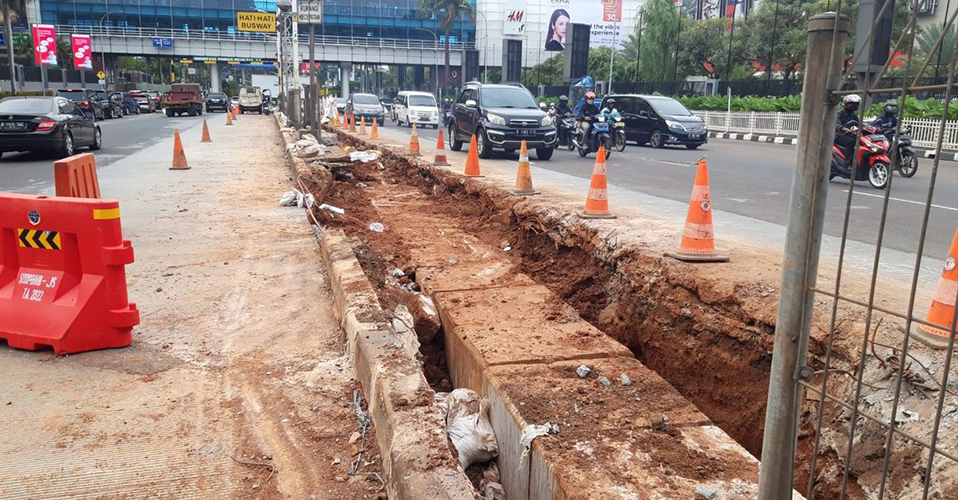Aplikasi Box Culvert di Area Parkir