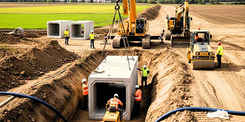 Aplikasi Box Culvert di Lahan Gambut