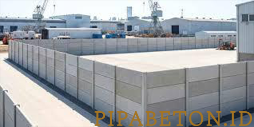 pagar panel beton