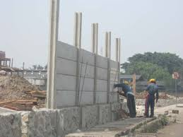 efisiensi ruang proyek dengan precast