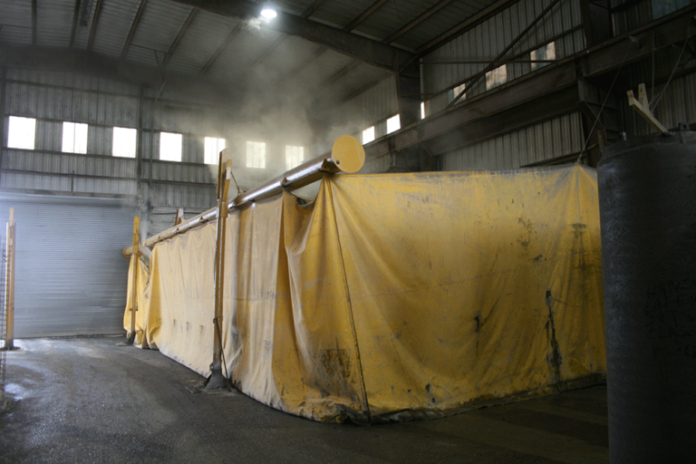 steam curing beton pracetak