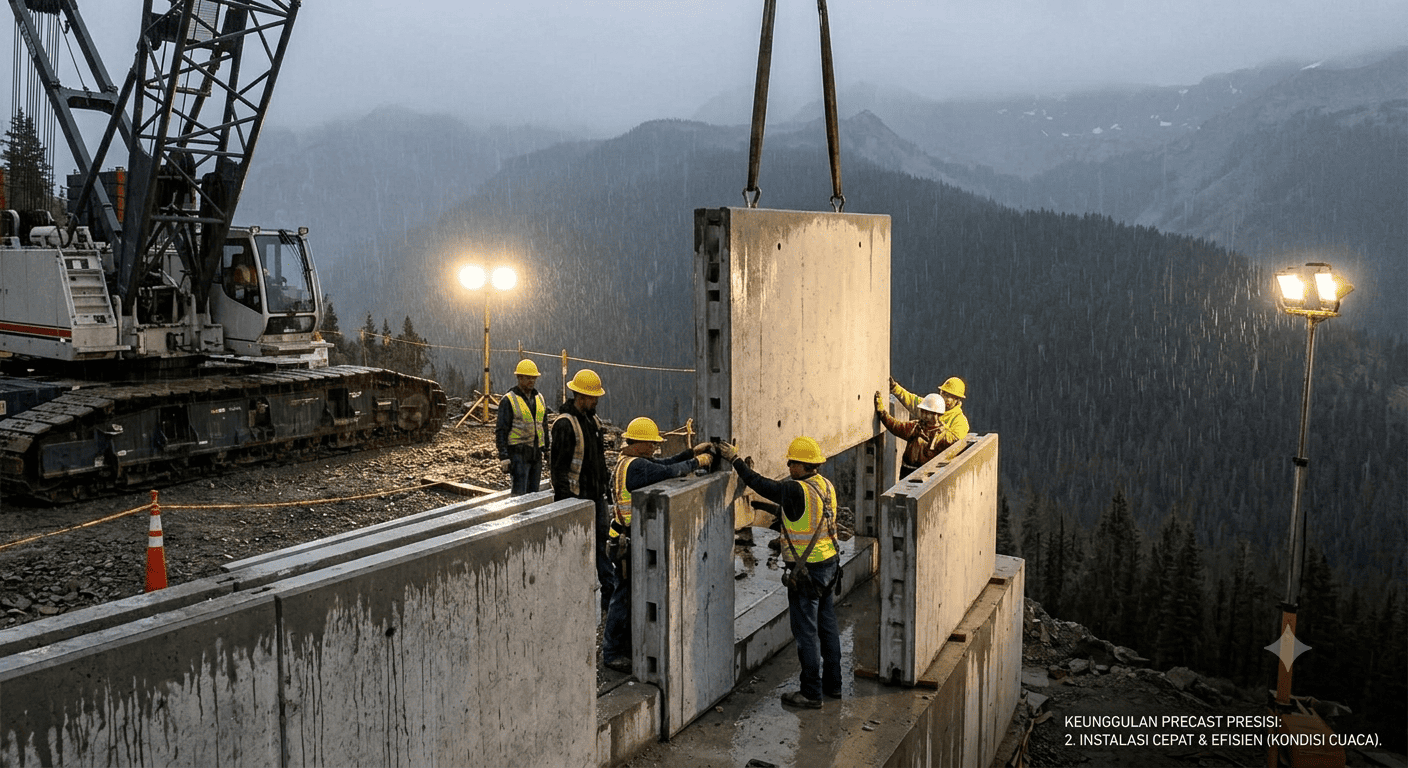 Komponen Precast Presisi