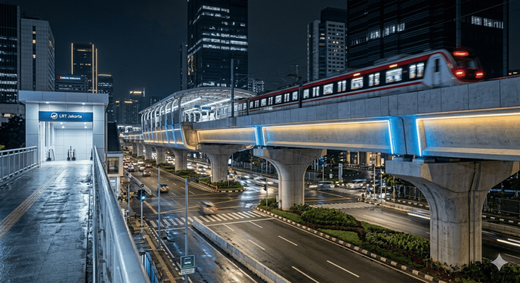 Precast Mutu Tinggi MRT LRT Jakarta