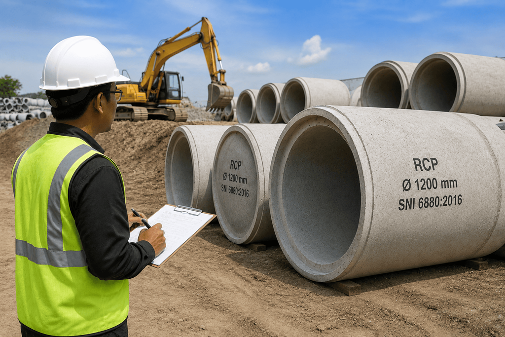 Pipa beton RCP untuk kontraktor