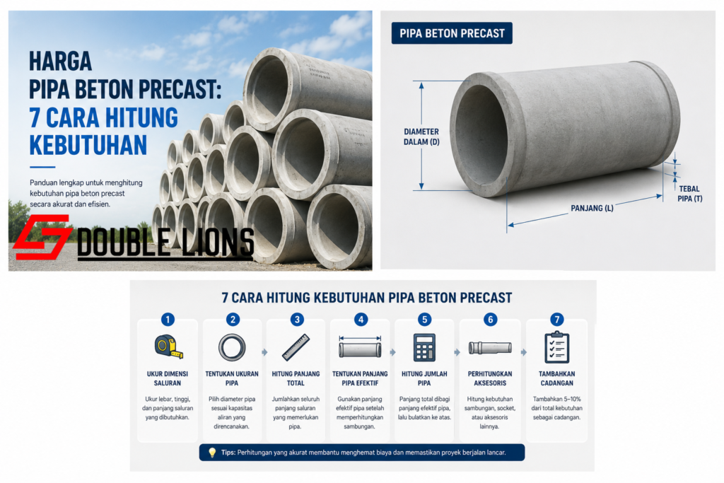 harga pipa beton precast