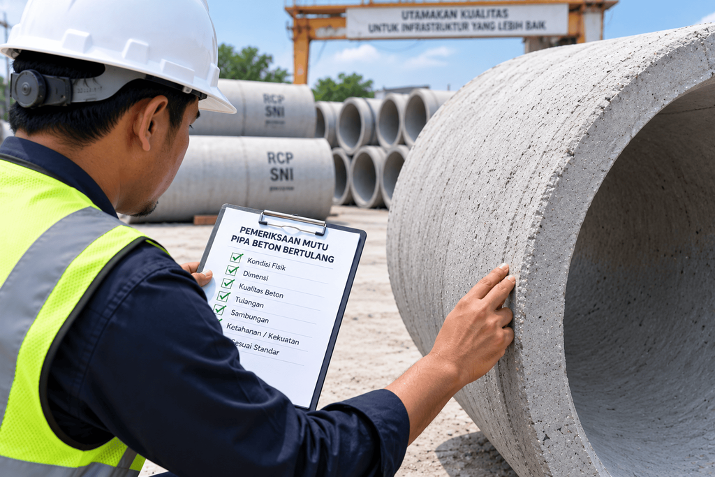 Pipa beton bertulang
