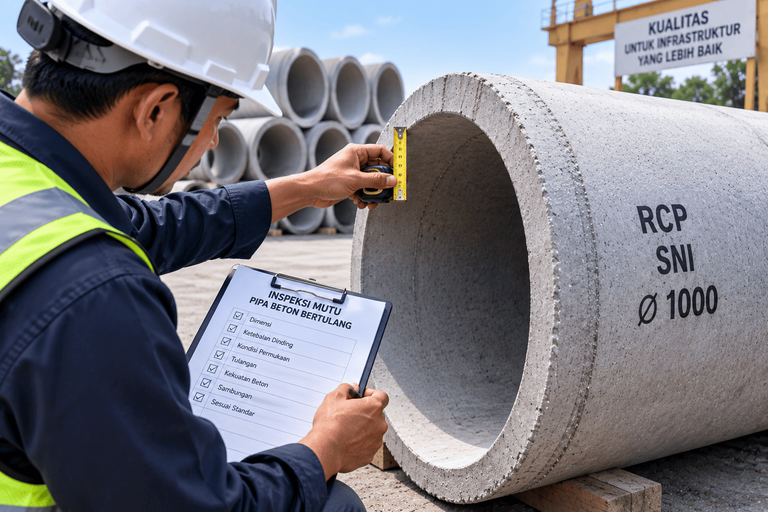 Pipa beton bertulang