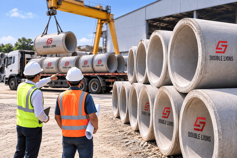 pengadaan pipa beton proyek besar