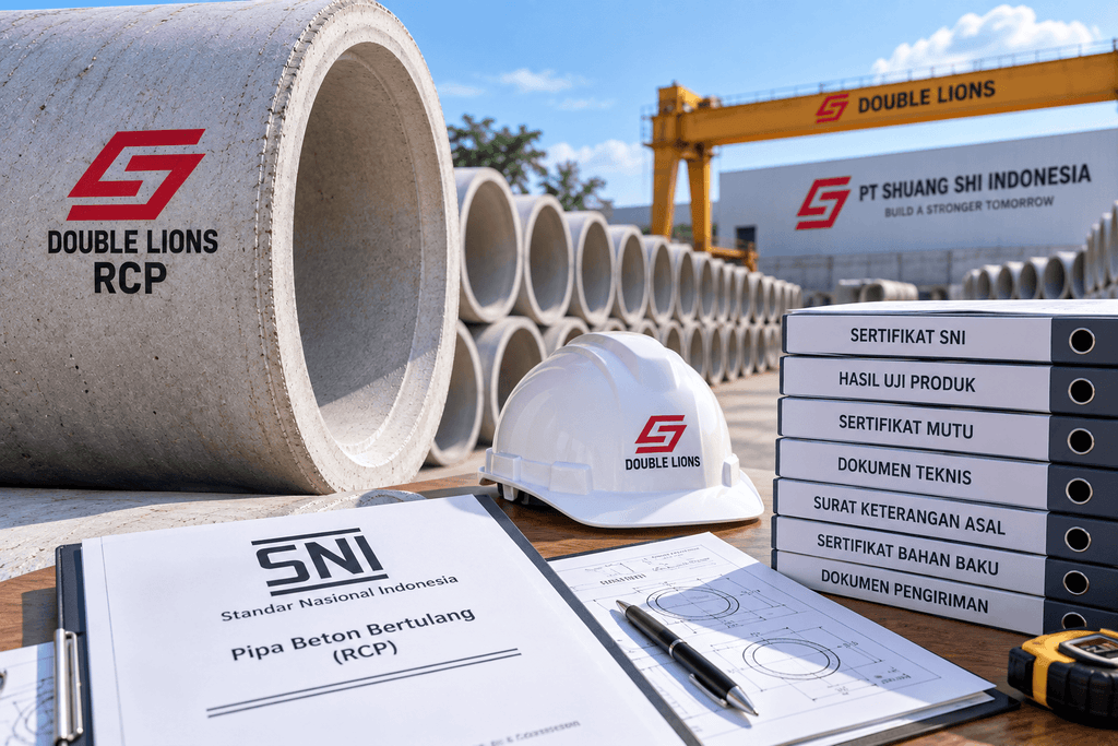 dokumen supplier pipa beton